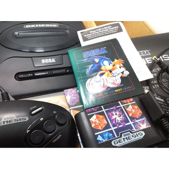 Sega MK-1631 Genesis Console With Columns Edition Box Complete - Picture 15 of 16